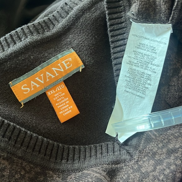 Savane Patterned Knit Vest - Picture 4 of 5